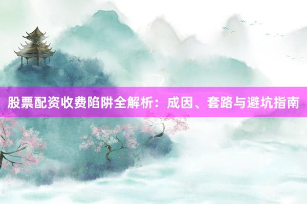 股票配资收费陷阱全解析：成因、套路与避坑指南