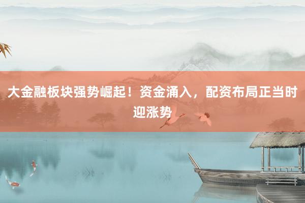 大金融板块强势崛起！资金涌入，配资布局正当时迎涨势