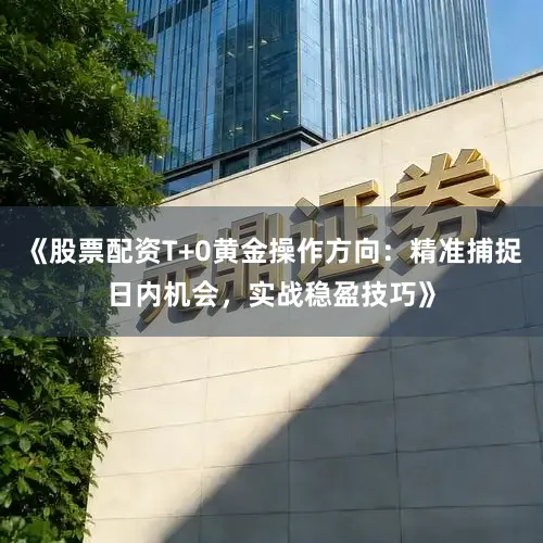 《股票配资T+0黄金操作方向：精准捕捉日内机会，实战稳盈技巧》