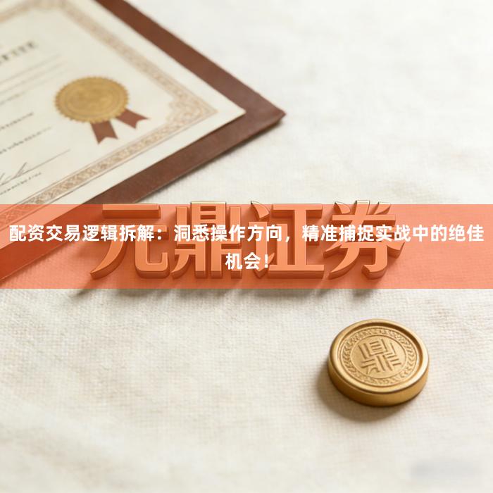 配资交易逻辑拆解：洞悉操作方向，精准捕捉实战中的绝佳机会！